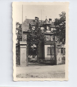 Buildings in Karstadt, Germany circa 1945